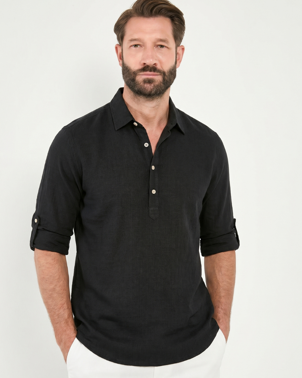 Compra 1 y llévate 2 - Camisa Antony de Lino Premium