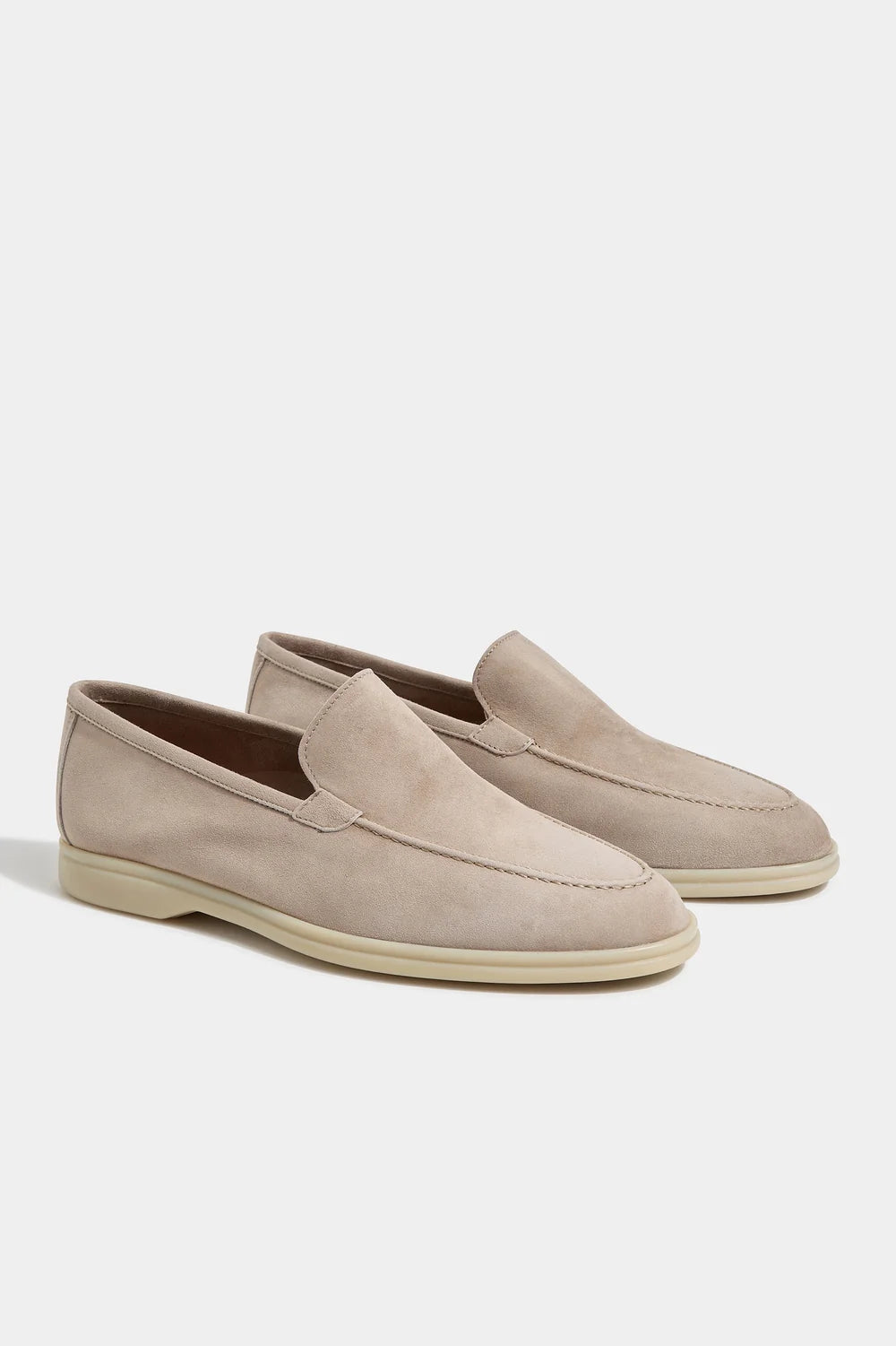 Beige loafers - Made In Italy