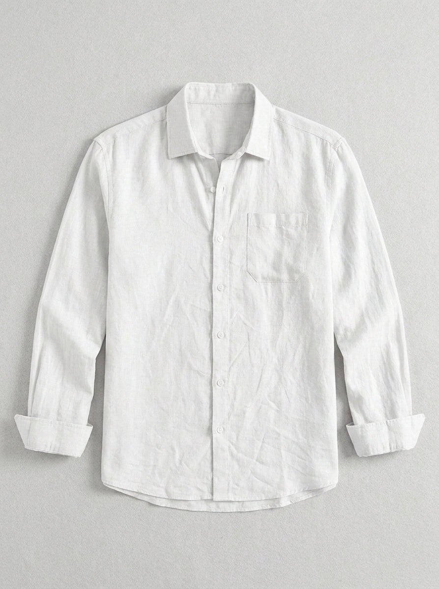 Compra 1, llévate 1 gratis — Camisa Antony de lino premium de manga larga