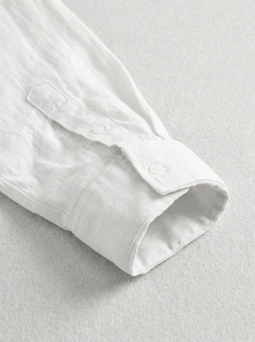Compra 1, llévate 1 gratis — Camisa Antony de lino premium de manga larga