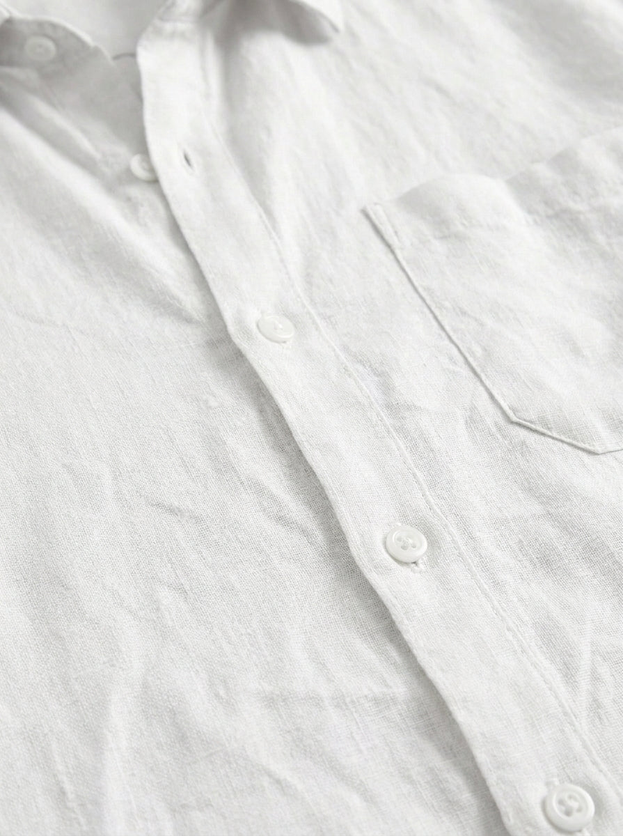 Compra 1, llévate 1 gratis — Camisa Antony de lino premium de manga larga